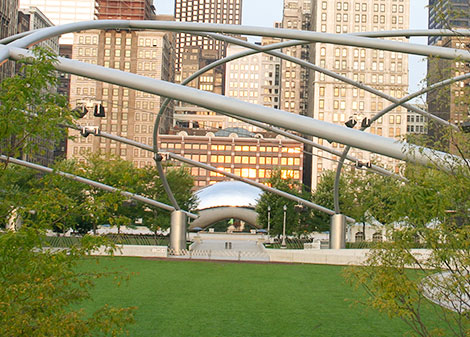 Cloud Gate at Downtown Chicago