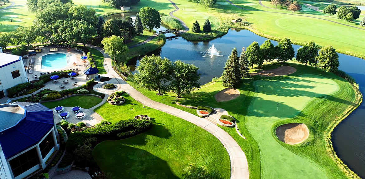 Course Info at Oak brook hills resort Chicago