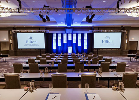 Grand Ballroom at Oak brook hills resort Chicago