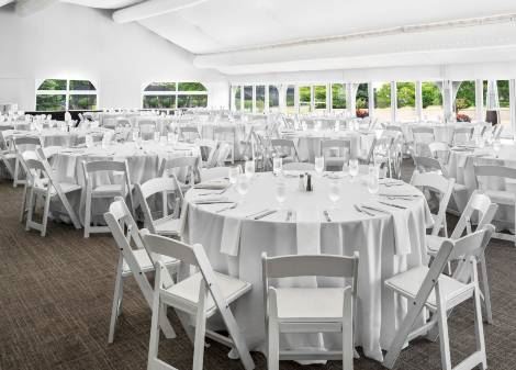 Expansive Outdoor Tent at Chicago