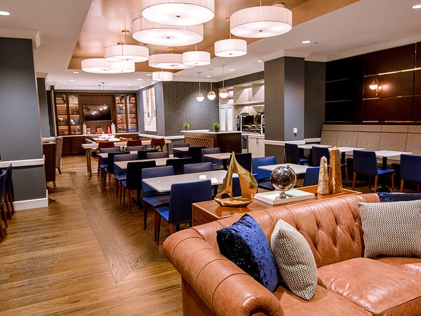 Executive Lounge Upgrade at Oak brook hills resort Chicago